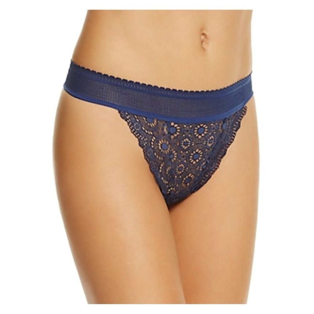 ELSE Intimates Navy Thong Underwear XS